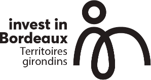 logo invest in Bordeaux, Territoires girondins